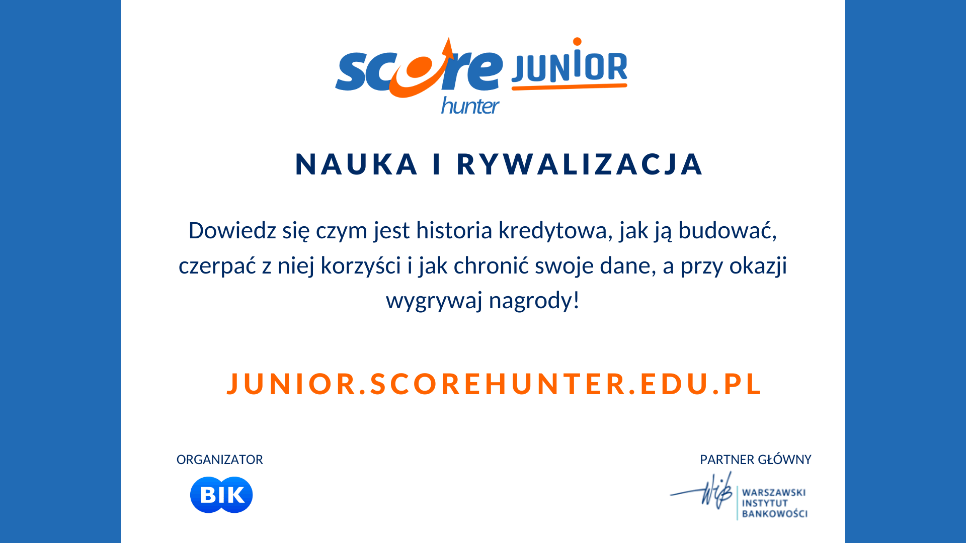 Wystartowała kolejna edycja Konkursu Score Hunter Junior